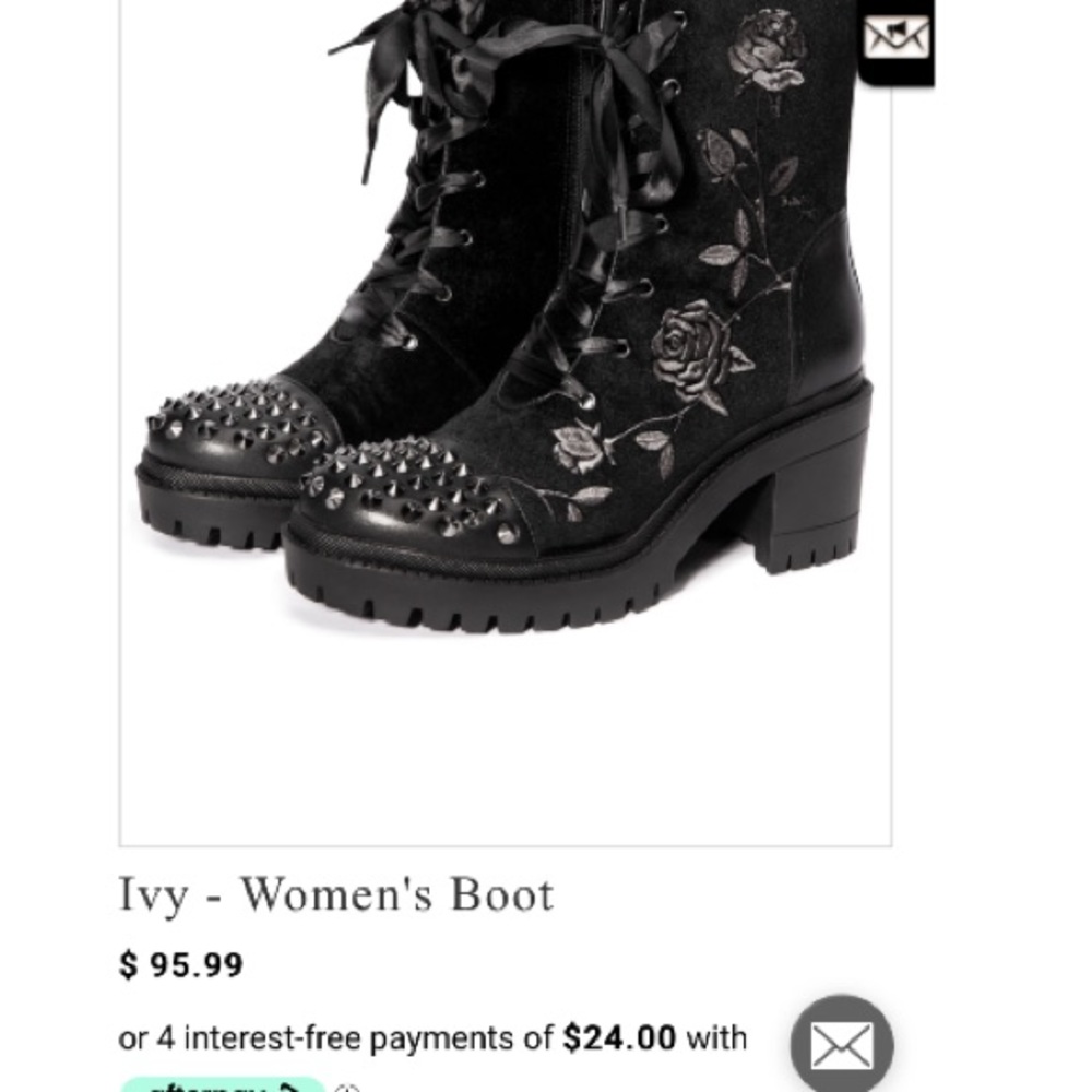 Brand new blackcraft boots